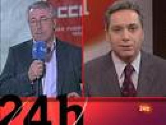 La noche en 24h - Fdez. Toxo concede una entrevista