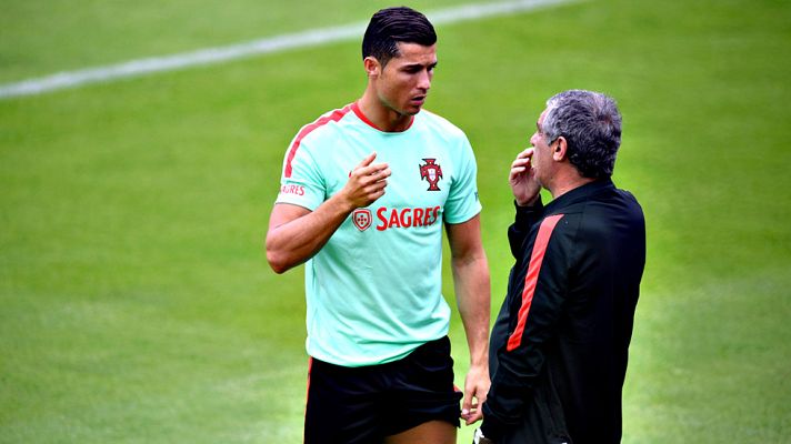 Telediario 1 - Cristiano Ronaldo rebaja la euforia portuguesa antes de medirse a Gareth Bale