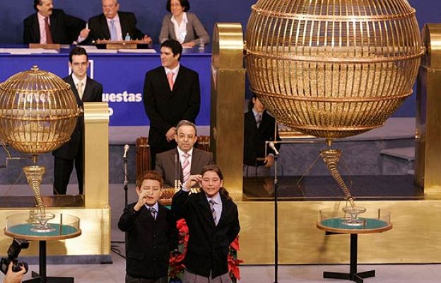 Décimos premiados en la lavadora