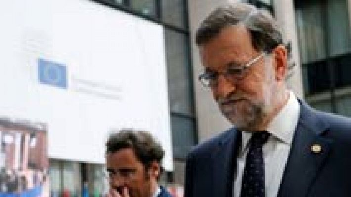 Telediario 1 - Rajoy confirma ante Coalición Canaria que se presentará a la investidura en torno a finales de julio