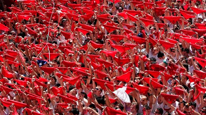 Todo listo en Pamplona para vivir un año más los Sanfermines