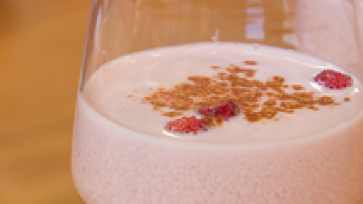 Receta de horchata de fresas