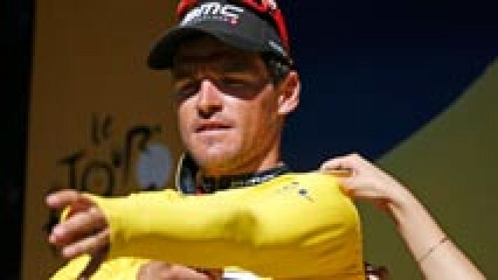 Telediario 1 - Van Avermaet se exhibe mientras los favoritos aprietan los dientes