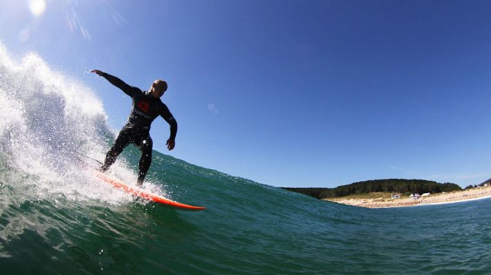 Competición de Surf Adaptado. Campeonatos de España de Surf de Ferrol 2016