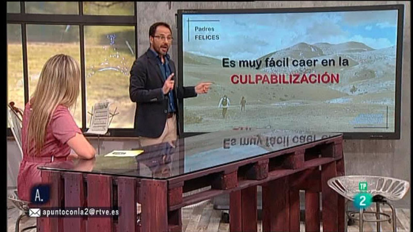 A punto con La 2 - A punto para vivir - Tomás Navarro - Ser padres felices