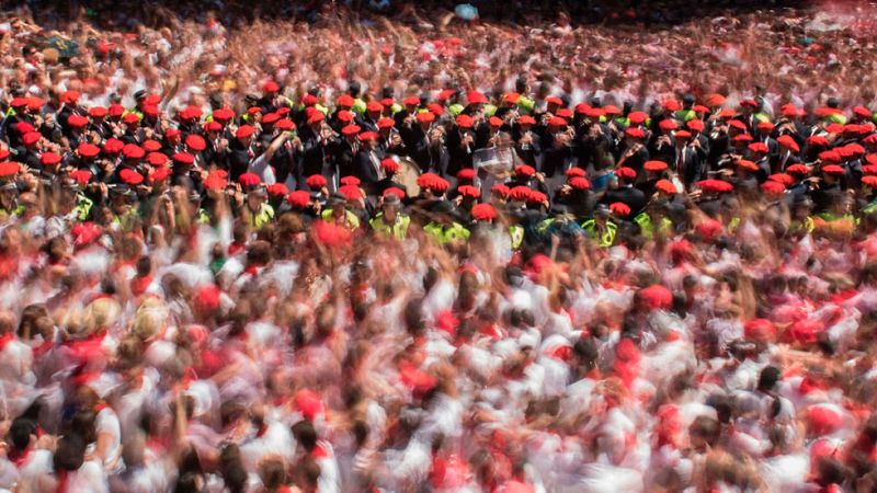 Cinco hombres han sido detenidos como presuntos autores de una agresin sexual en el arranque de los sanfermines