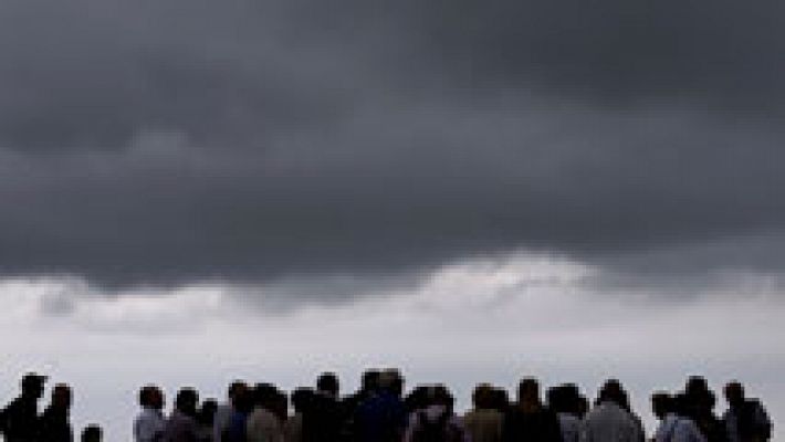 Tormentas fuertes en zonas de la mitad occidental y Pirineos 