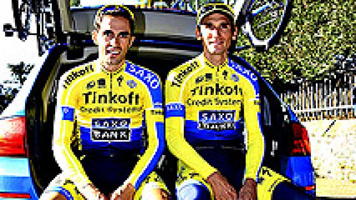 Telediario 1 - Contador airea el desgobierno que tiene el Tinkoff en el Tour 2016