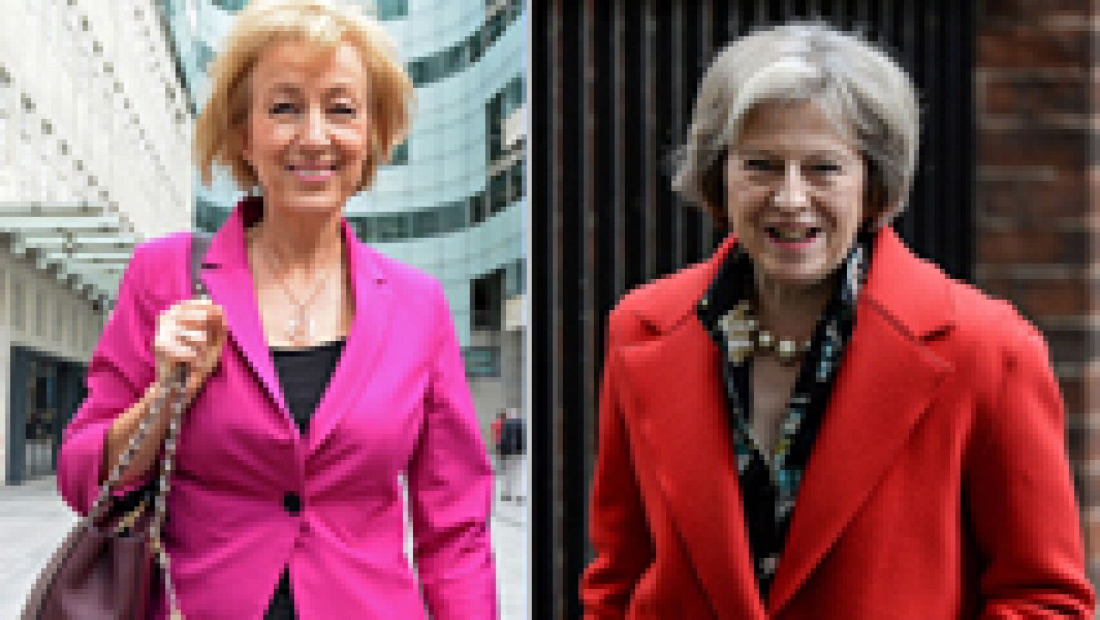 Telediario 1: Andrea Leadsom (i) y Theresa May (d), aspirantes a suceder a Cameron en la dirección del partido conservador británico | RTVE Play