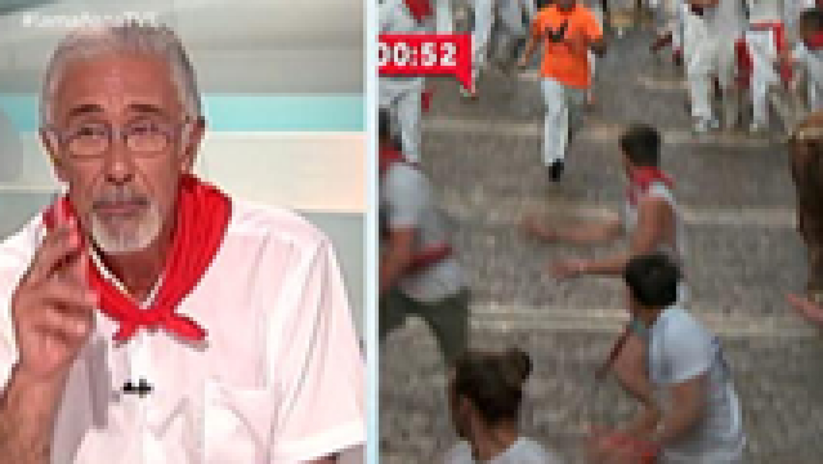 Javier Solano analiza el segundo encierro de los San Fermines 2016