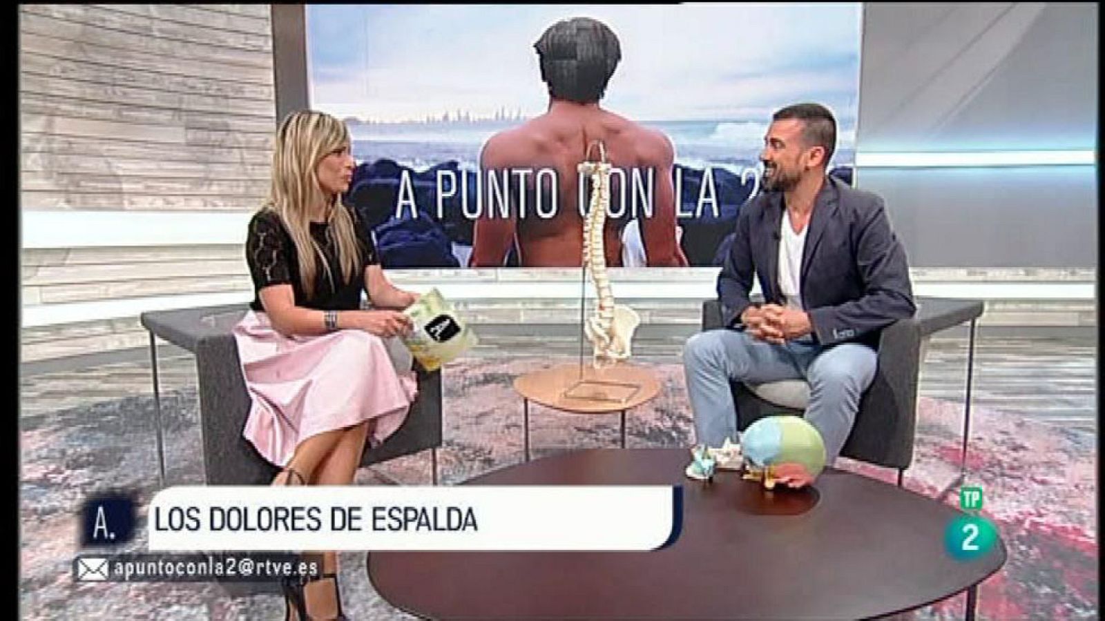 A punto con La 2 - Proyectos solidarios - Los dolores de espalda