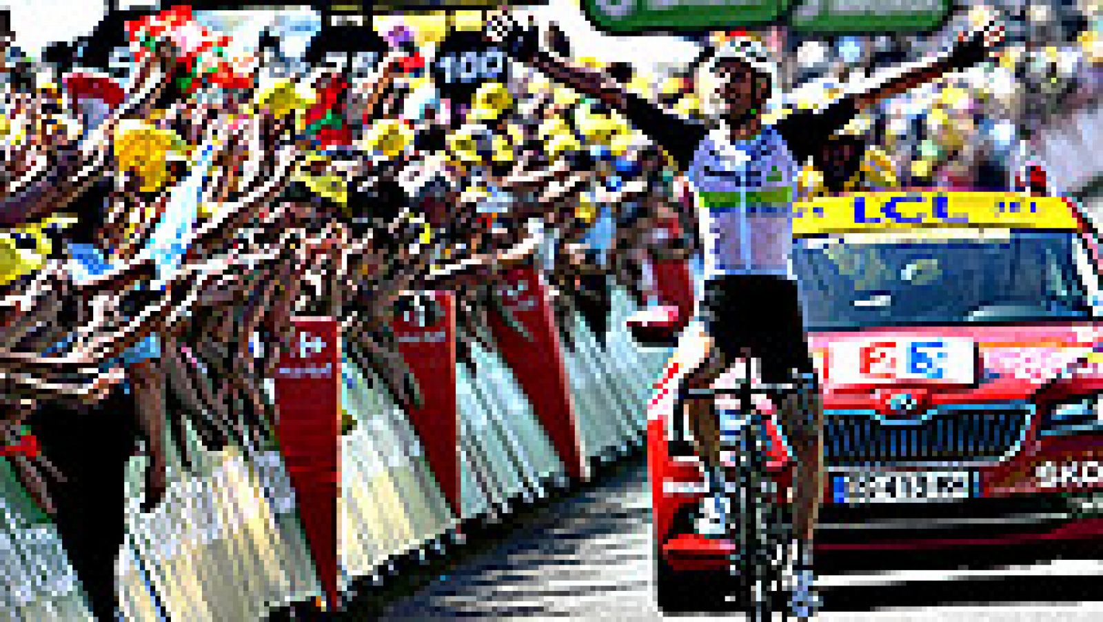 El británico Stephen Cummings se impuso hoy en la séptima etapa del Tour de Francia, la primera de alta montaña en los Pirineos, al culminar en solitario una larga escapada. El ciclista del Dimension Data, de 35 años, consiguió su segundo triunfo en