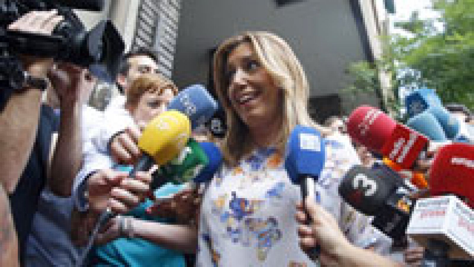 Telediario 1: Los barones del PSOE respaldan un "no rotundo" a Rajoy y descartan la abstención aunque con matices de cara al futuro | RTVE Play