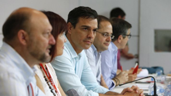 Sánchez confirma la negativa del PSOE a investir a Rajoy