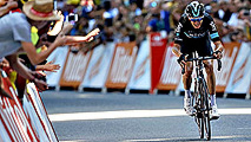 El ciclista británico Chris Froome (Team Sky) se ha impuesto en la octava etapa del Tour de Francia, disputada entre Pau y Bagneres de Luchon sobre 184 kilómetros.