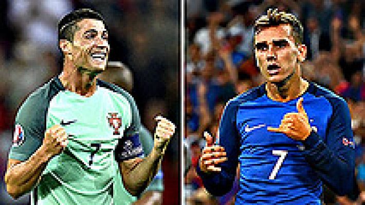 Portugal y Francia se juegan en París la gloria europea
