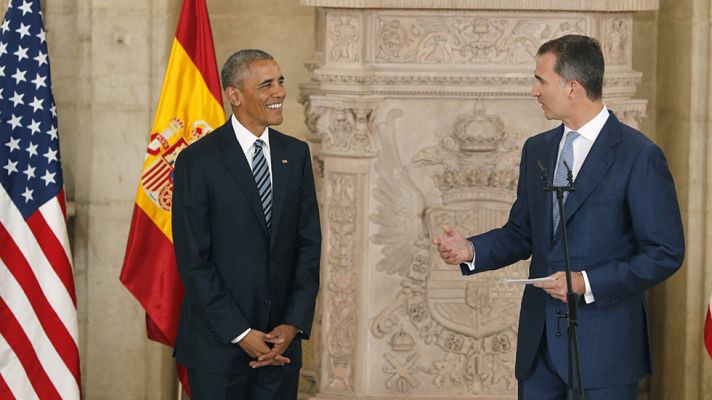 El rey traslada a Obama "la voluntad firme de mantener la más estrecha colaboración con EE.UU."