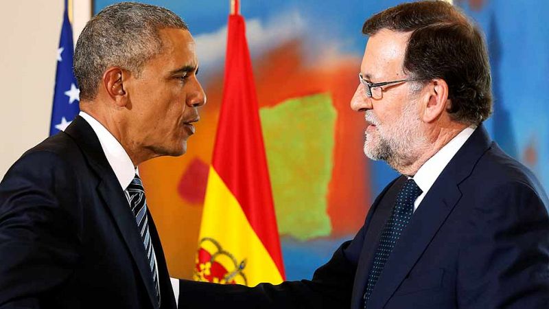 Comparecencia íntegra de Obama y Rajoy tras su reunión en Moncloa