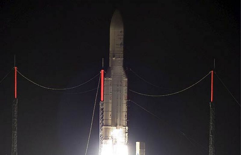 El Ariane 5 coloca dos satélites en órbita