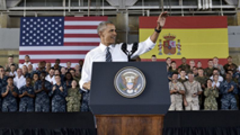 Discurso íntegro de Obama a las tropas de la Base Naval de Rota