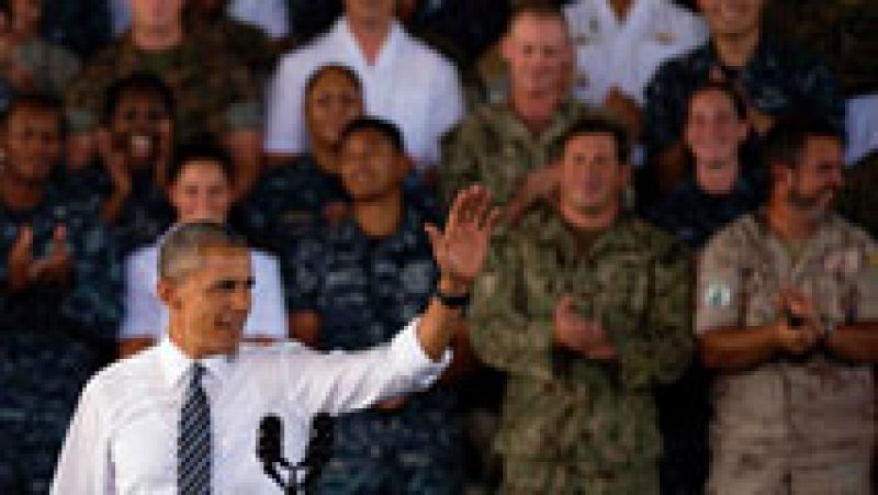 Obama, primer presidente norteamericano que visita la base de Rota
