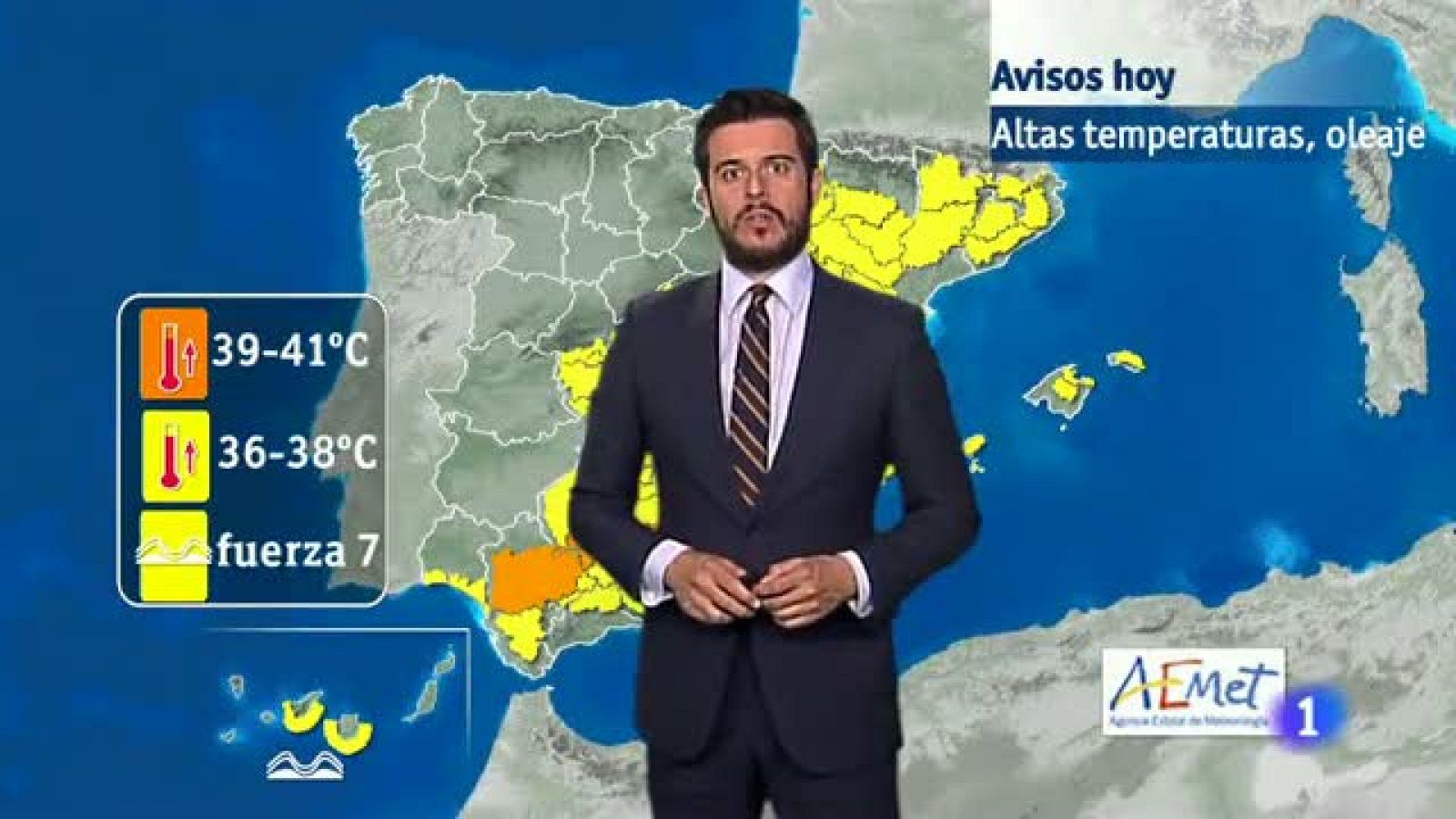 El tiempo en Andalucía - 11/7/2016 | Ver