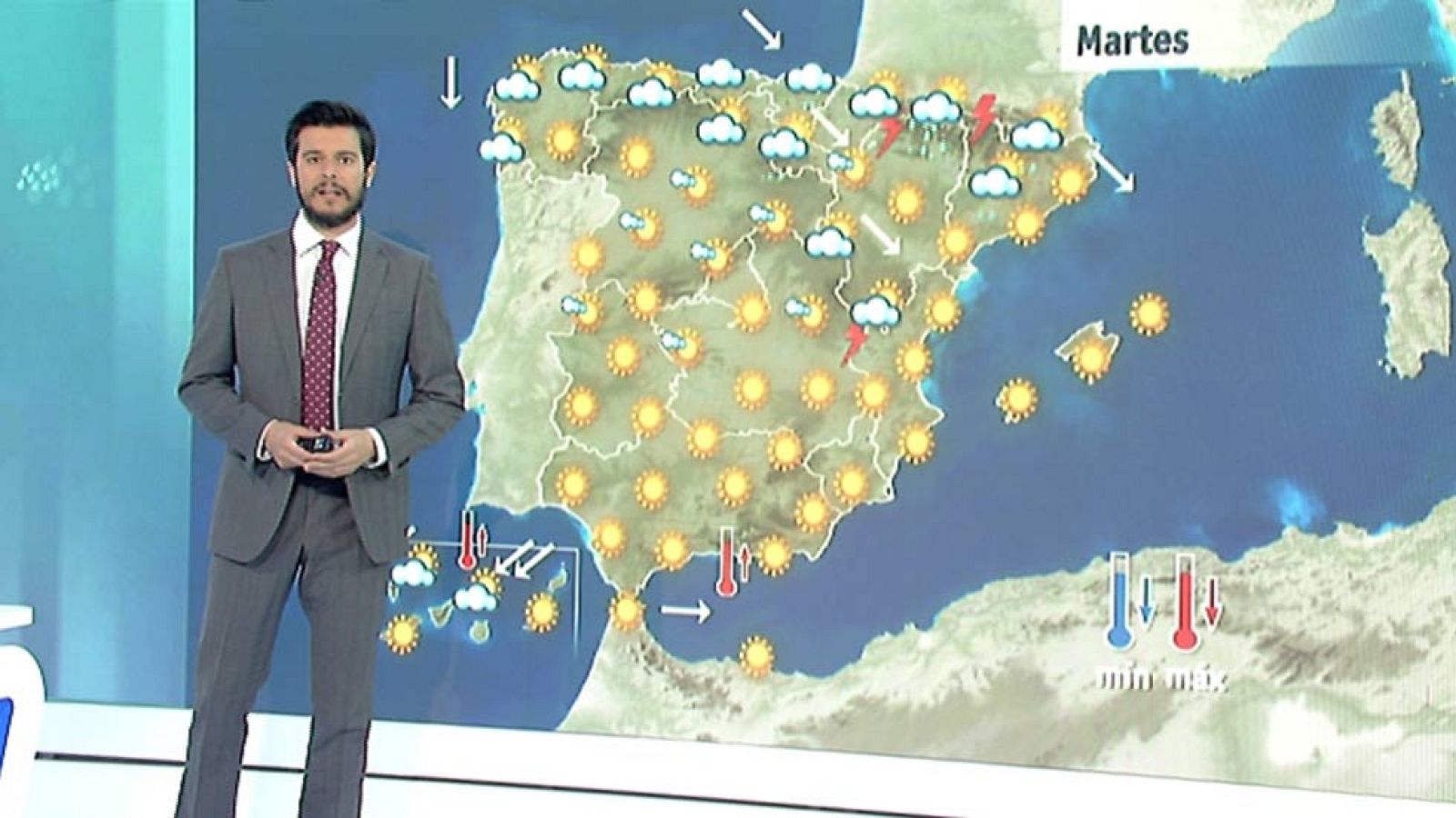 Jornada de temperaturas altas y lluvias en el norte - El tiempo | Ver