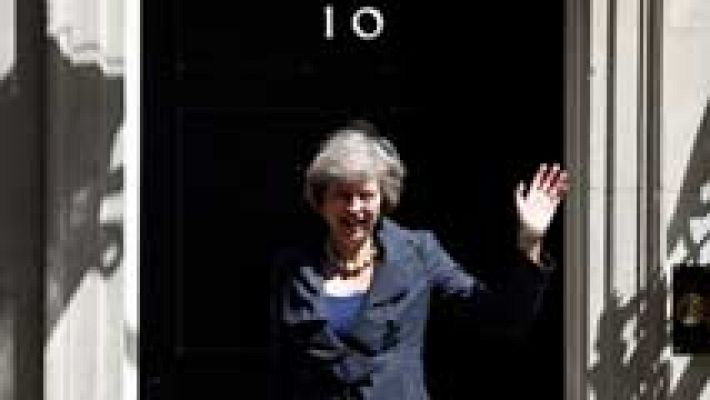 Telediario 1 - Theresa May, la nueva ministra del Reino Unido que tendrá que romper con la UE