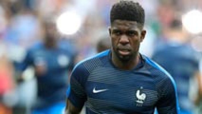 Telediario 1 - El Barça confirma el fichaje de Umtiti