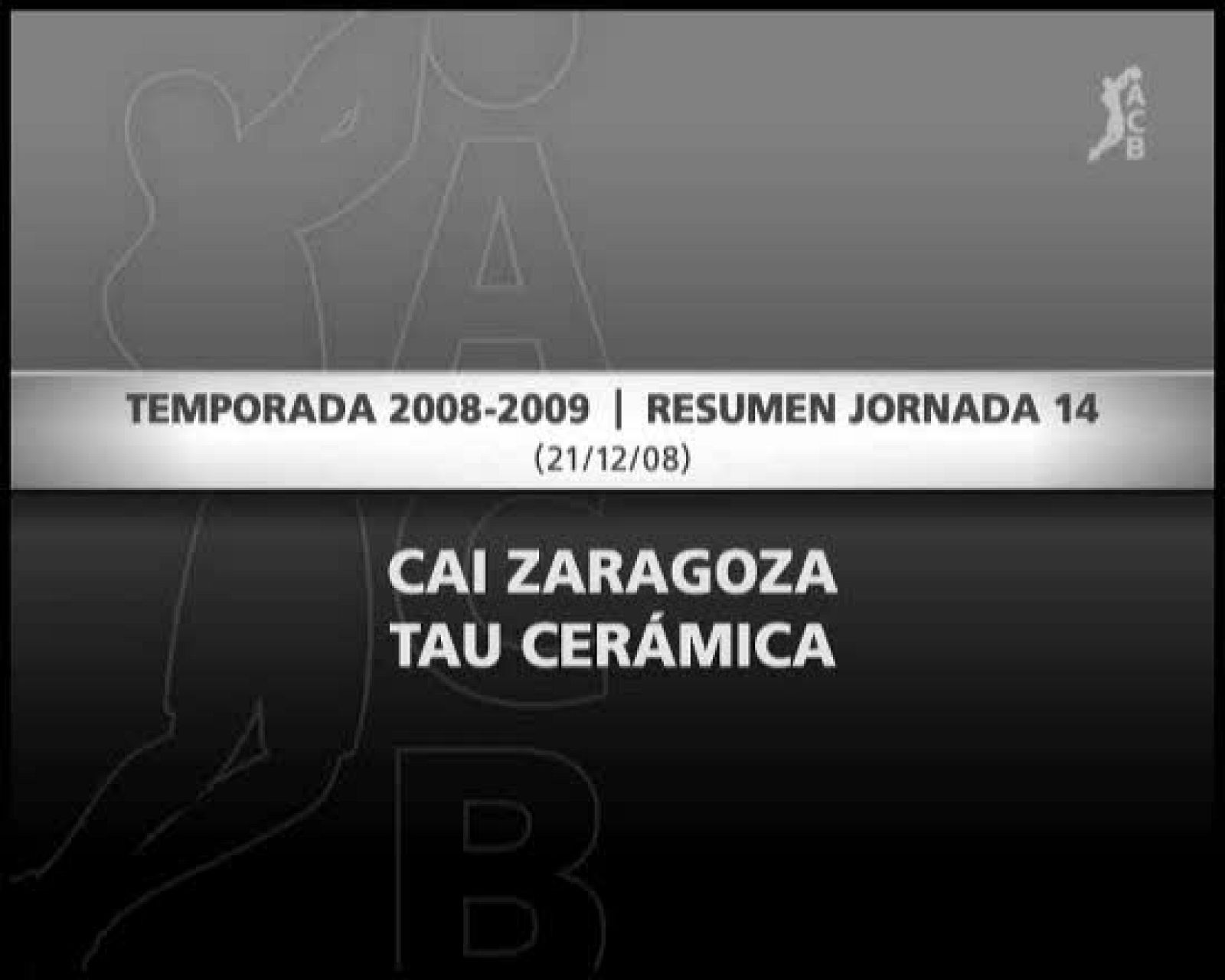 CAI Zaragoza 84-94 Tau Cerámica