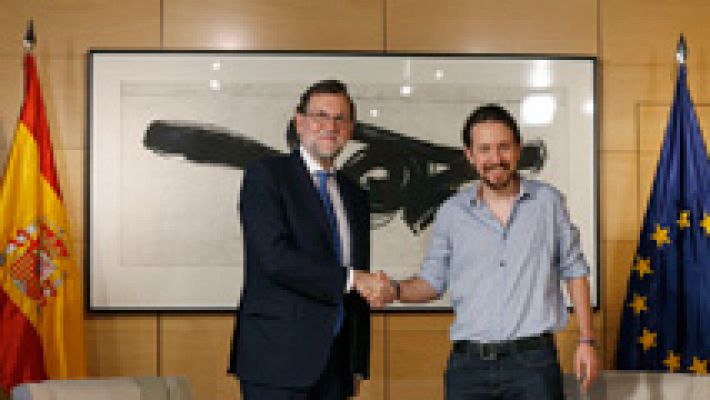 Iglesias: "Sánchez debe elegir entre Rajoy, un Gobierno de izquierdas o elecciones"