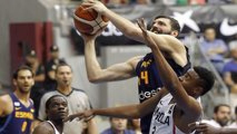 Baloncesto - Ruta Ñ masculina: España-Angola - ver ahora 