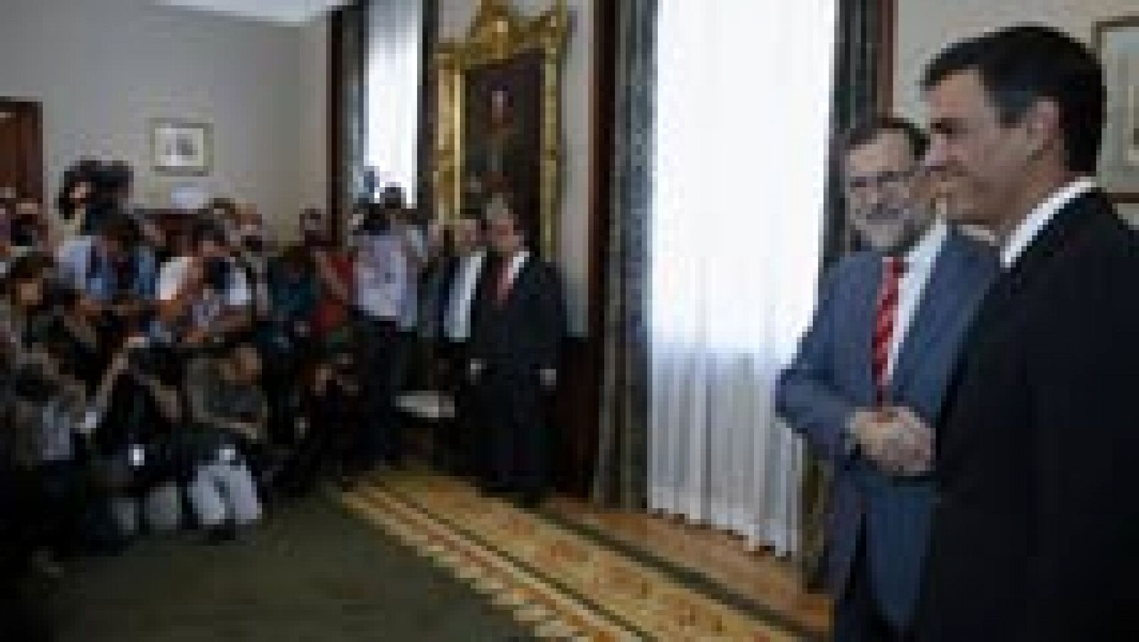Informativo 24h: Comienza la reunión en la que Sánchez dará a Rajoy un "no" a su investidura | RTVE Play