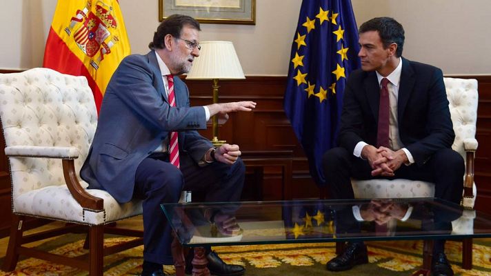 Informativo 24h - Comienza la reunión en la que Sánchez dará a Rajoy un "no" a su investidura