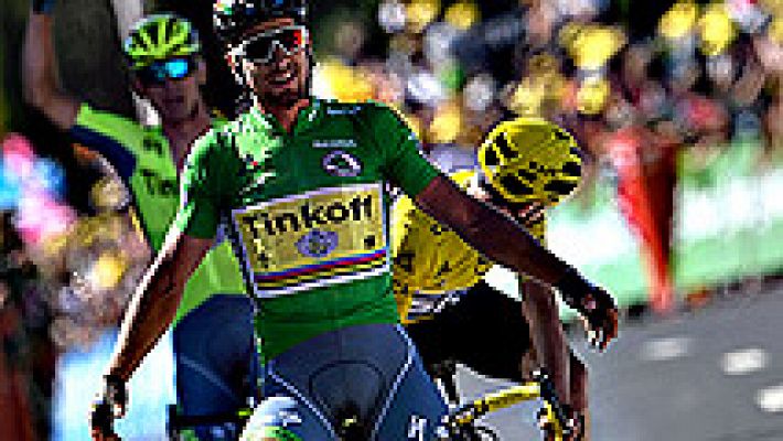 Sagan suma su segunda etapa y Froome se aprovecha