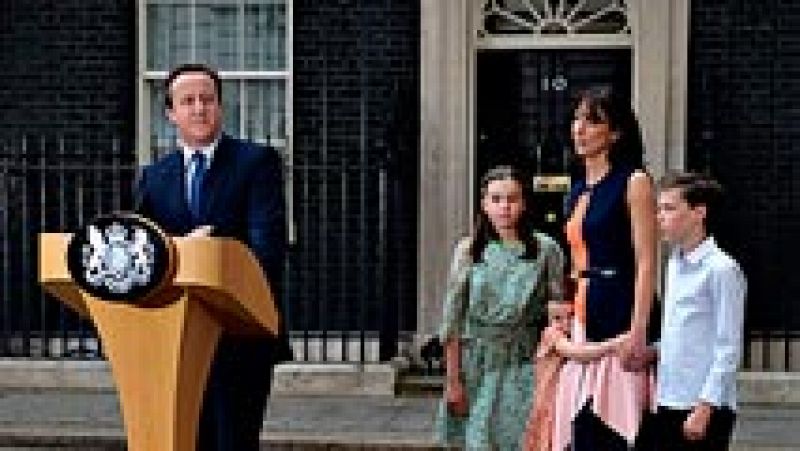 David Cameron presenta su dimisión: "Creo que nuestro país es mucho más fuerte"