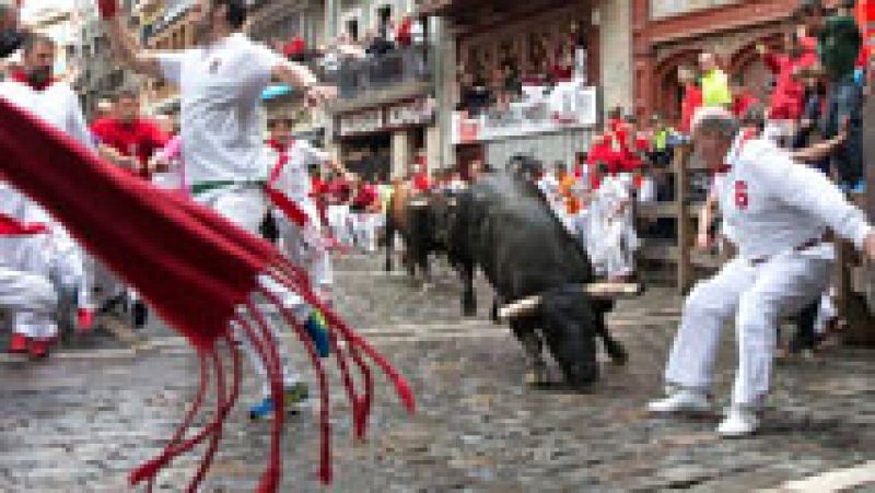 Las mejores imágenes de los encierros de San Fermín 2016