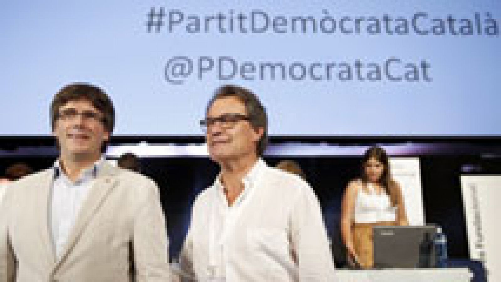 Telediario 1: El nuevo nombre de Convergencia 'Partit Democrata Catalá' podría no ser válido | RTVE Play