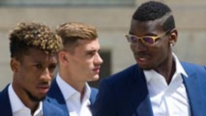 Telediario 1 - El futuro de Pogba no altera la agenda del Madrid