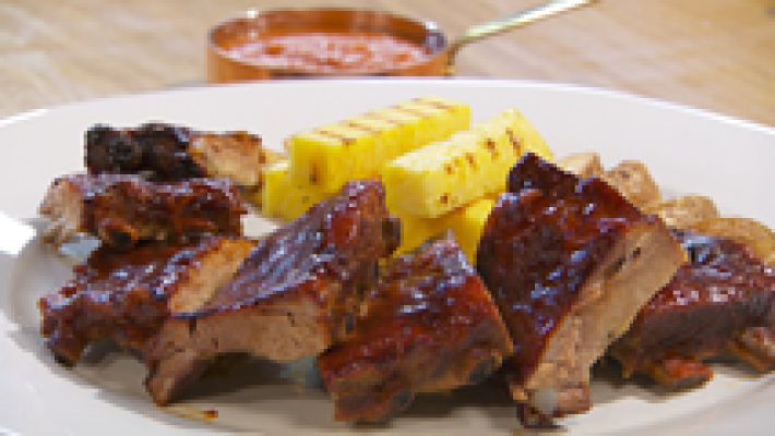 Costillas de cerdo al horno