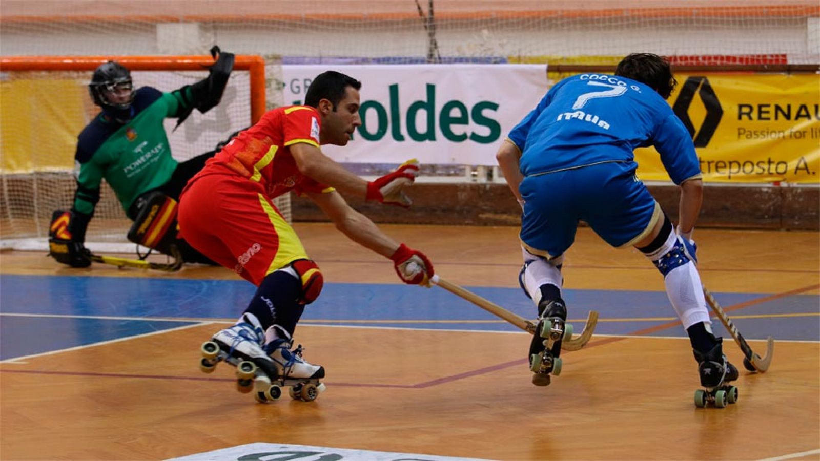 Hockey Patines - Campeonato de Europa: 1ª Semifinal