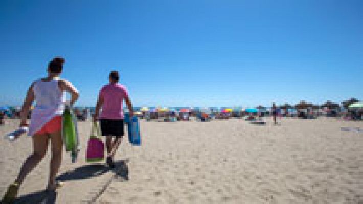 El tiempo - La semana comenzará con temperaturas muy altas en gran parte de la península