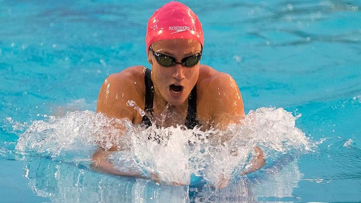 Telediario 1 - Mireia Belmonte se baña en oro antes de los Juegos