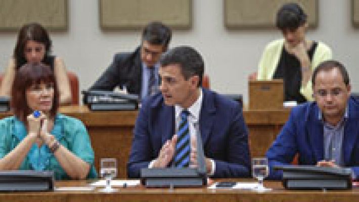 Sánchez insta a Rajoy a buscar apoyos para "un gobierno conservador no continuista"