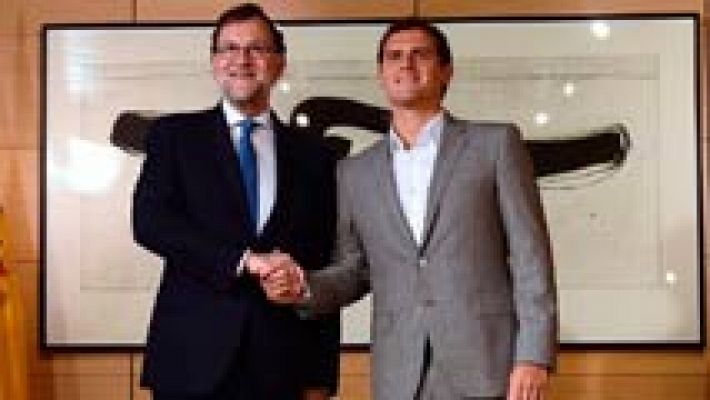 Telediario 1 - El PP presidirá el Congreso tras alcanzar un acuerdo provisional con Ciudadanos