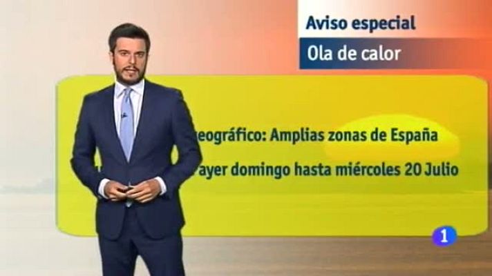 Noticias Aragón - El tiempo en Aragón-18/07/16
