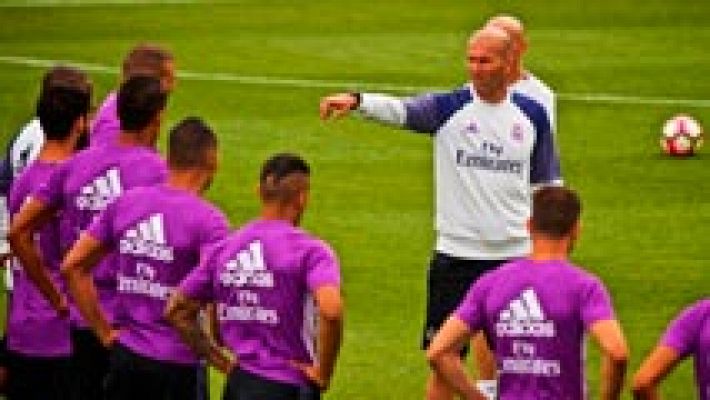 Telediario 1 - Zidane: "Me gusta Pogba"