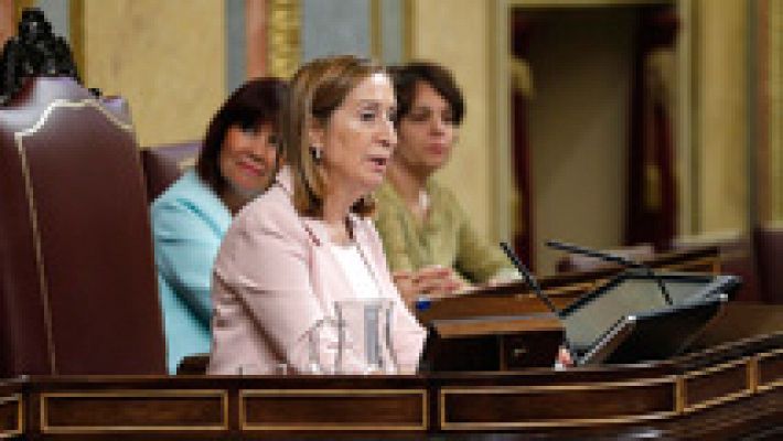 Discurso de Ana Pastor al constituirse el Congreso