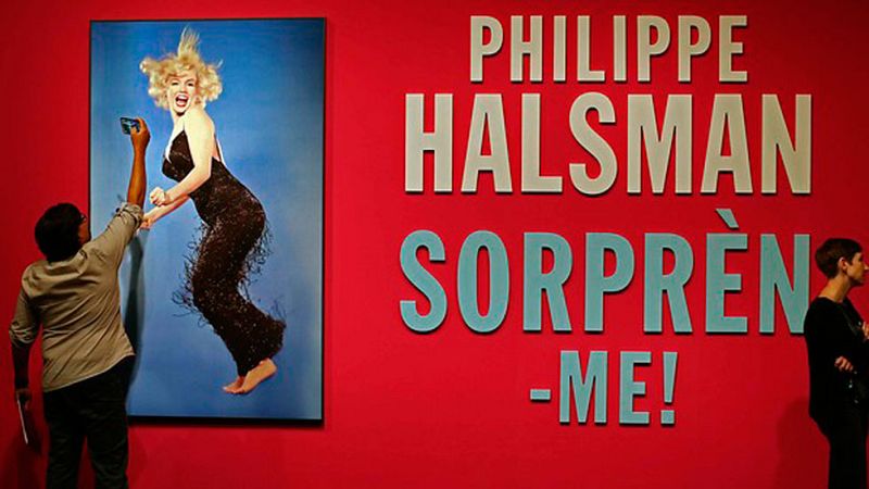 El Caixafórum de Barcelona presenta la exposición de Philippe Halsman el fotógrafo que hizo saltar a Marilyn Monroe