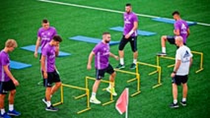 Telediario 1 - Zidane aumenta la intensidad